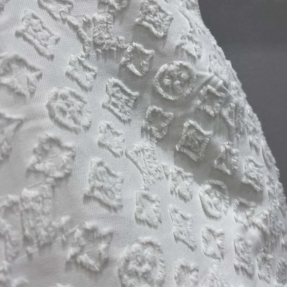 Louis Vuitton Women Monogram Fil Coupé Denim Dress 1AHHXI