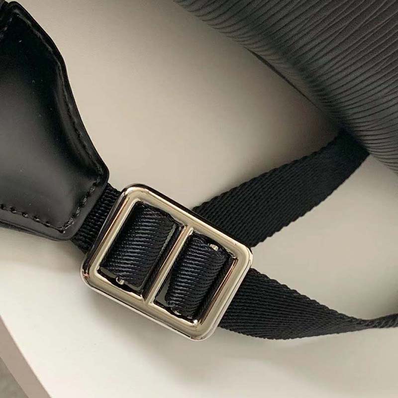 Louis Vuitton LV Unisex Christopher PM Backpack in Cowhide Leather-Black