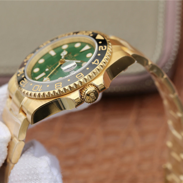 Rolex GMT-Master II Gold Green 40mm