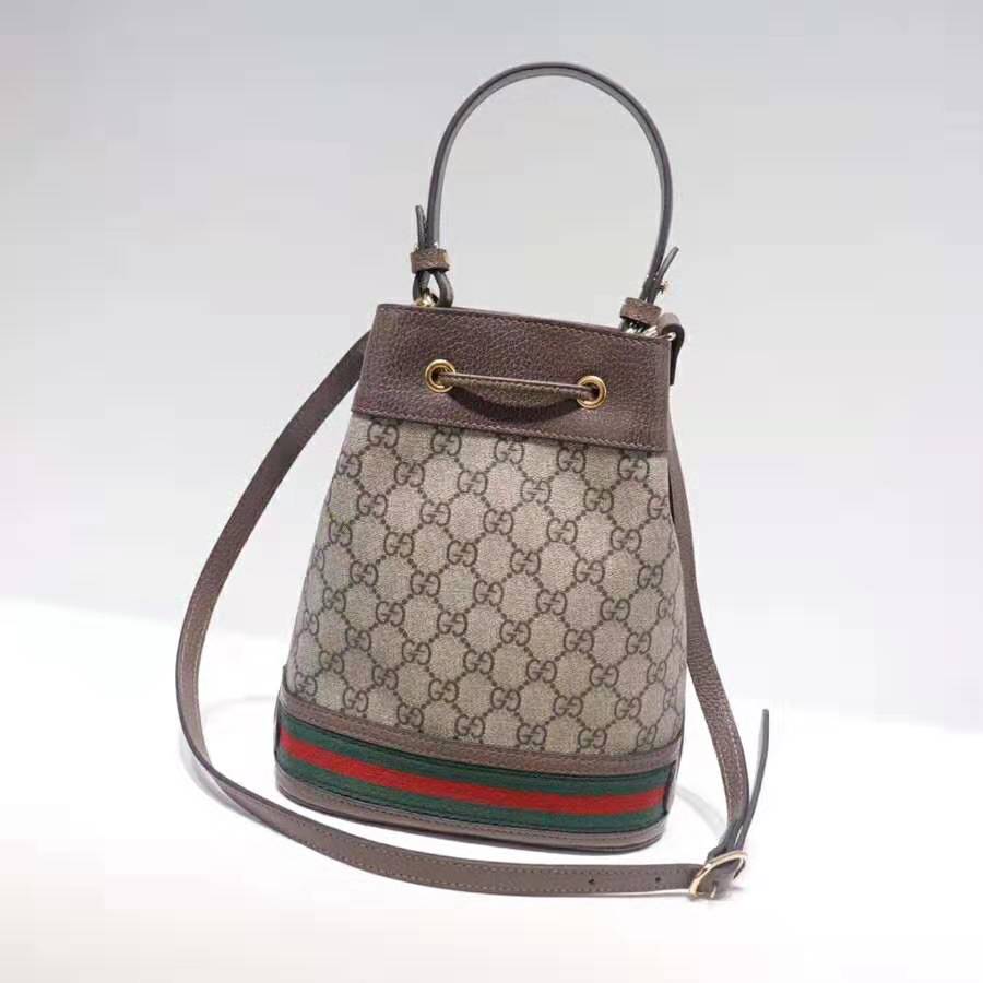 Gucci GG Women Ophidia Small GG Bucket Bag