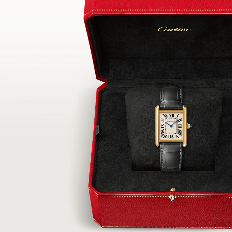 CARTIER TANK WATCH LARGE MODEL