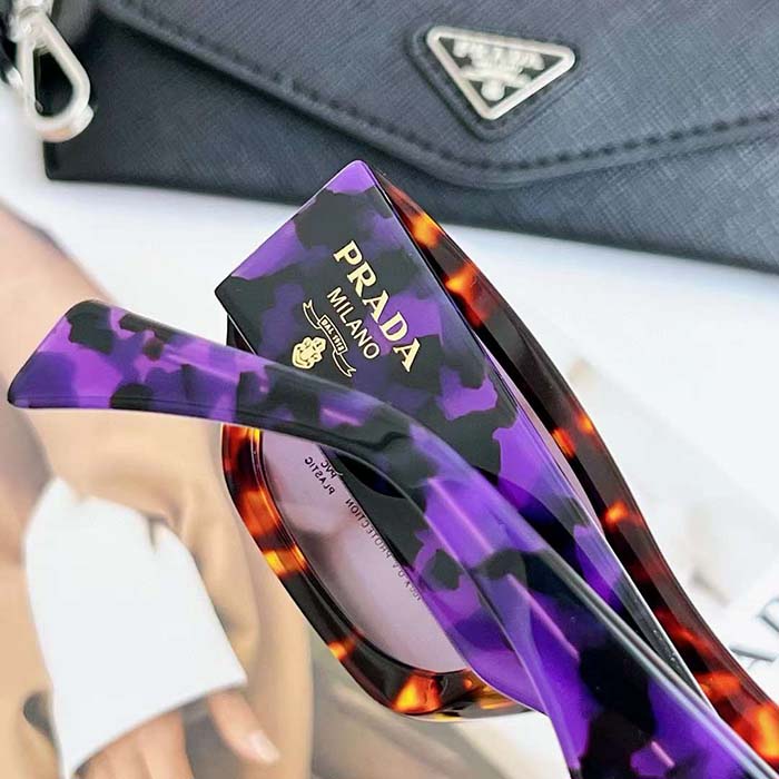 Prada Unisex Sunglasses Prada Logo 100% UVA / UVB Protection Standard Fit