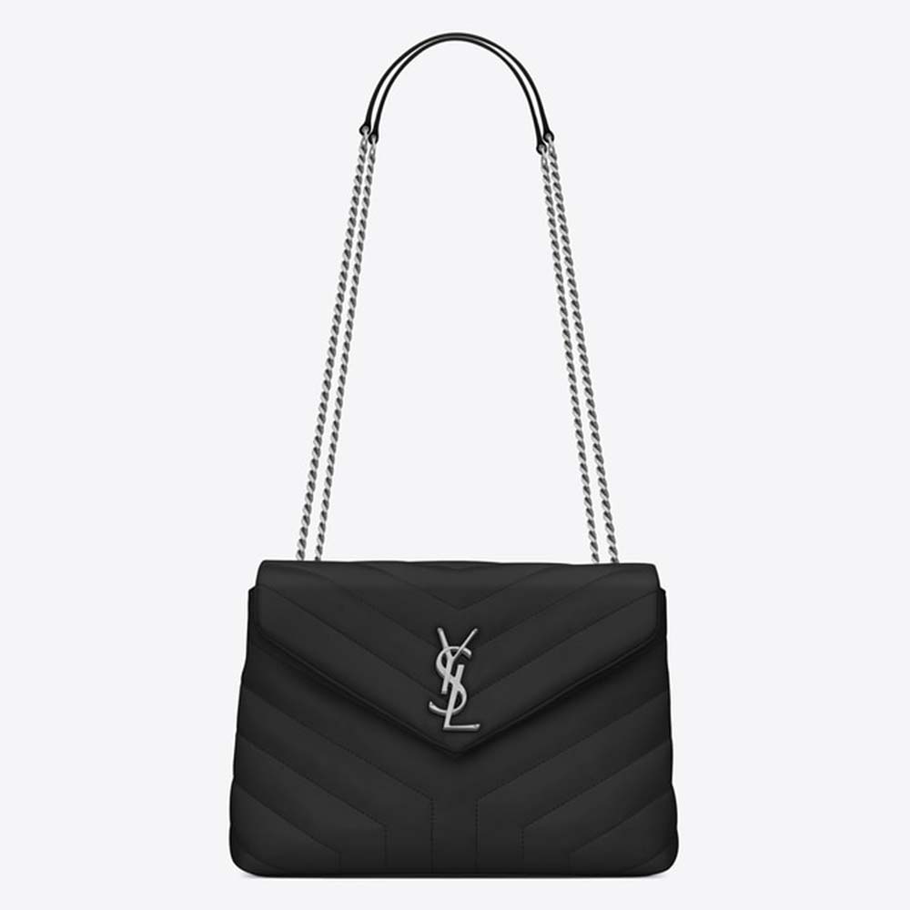 Saint Laurent YSL Women Small Loulou Bag Y Quilted Leather