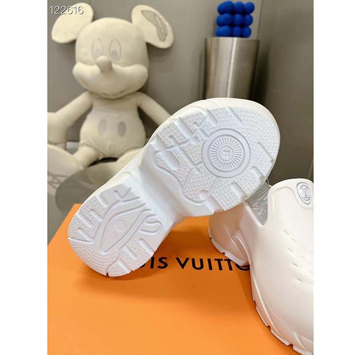 Louis Vuitton LV Unisex LV Shark Clog White EVA Rubber Anatomic Insole