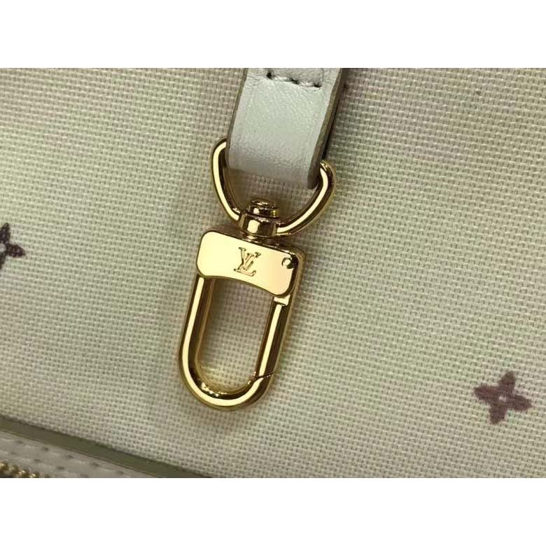 Louis Vuitton Women Neverfull MM Tote Sunset Kaki Monogram Coated Canvas