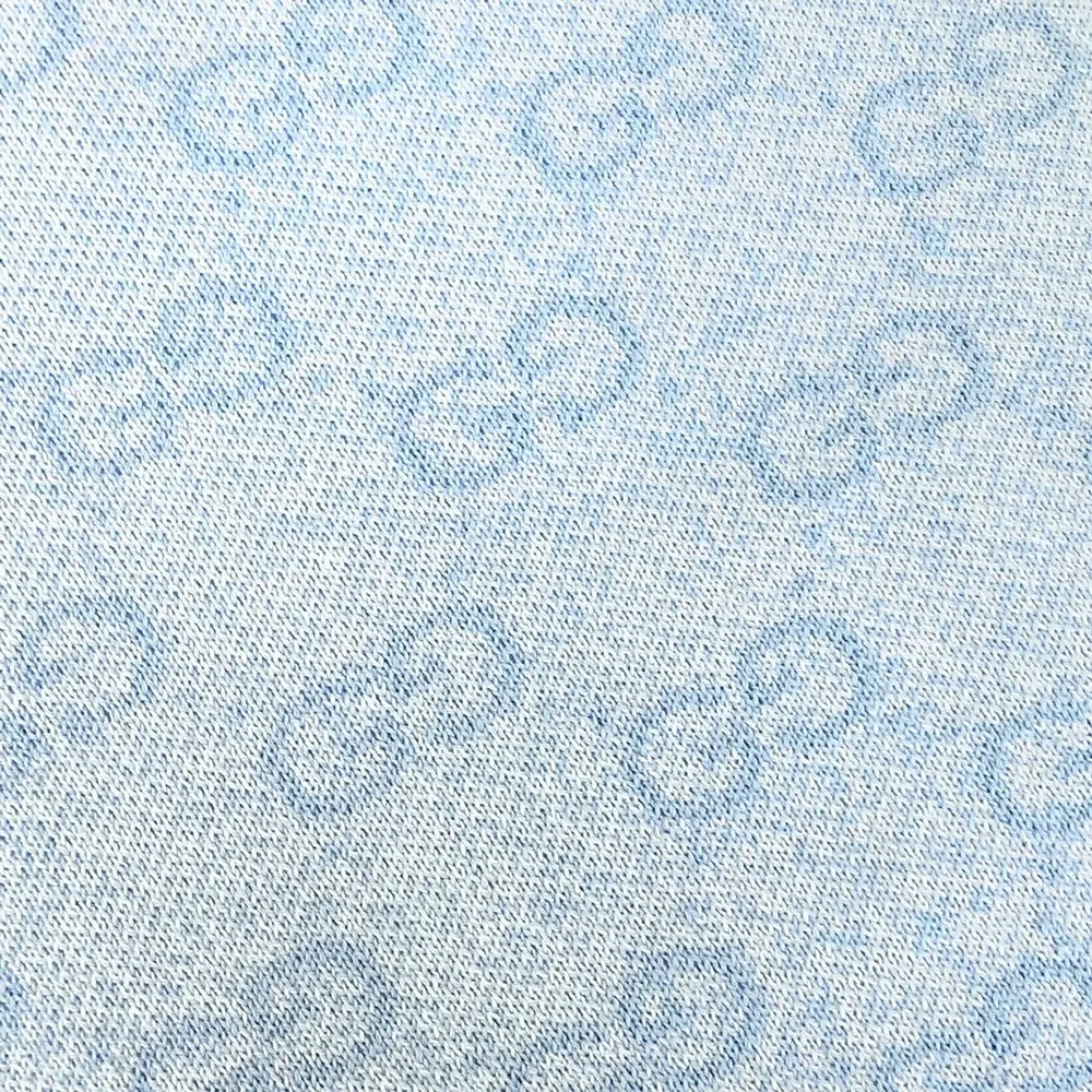 Gucci Women GG Cotton Jacquard Mini Dress-Light Blue 786403XKEPI