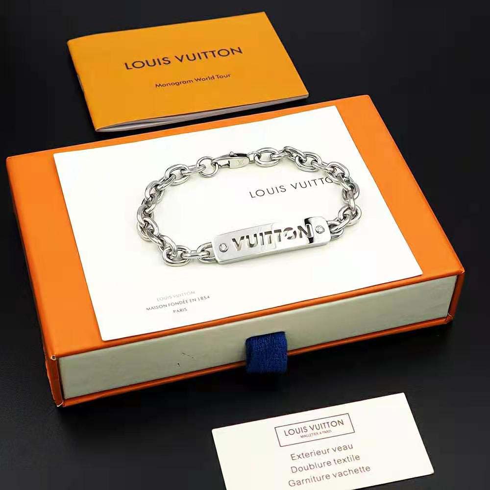 Louis Vuitton Unisex LV ID Bracelet