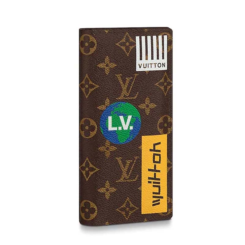 Louis Vuitton LV Unisex Brazza Wallet in Monogram Canvas