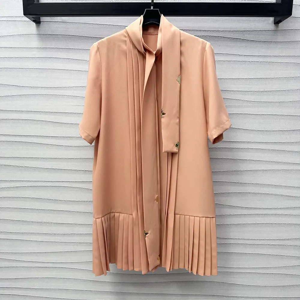 Louis Vuitton Women Lavallière Pleat Dress 1AGP33