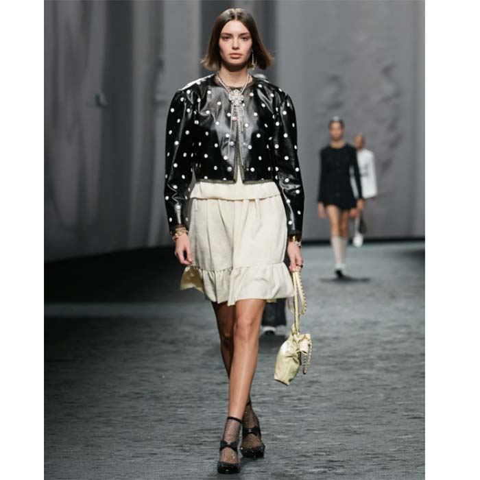 Chanel Women CC 22 Mini Handbag Shiny Calfskin Gold-Tone Metal Yellow