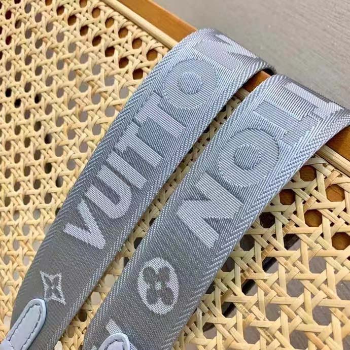 Louis Vuitton LV Women Over The Moon Blue Quilted Embroidered Smooth Calf Leather