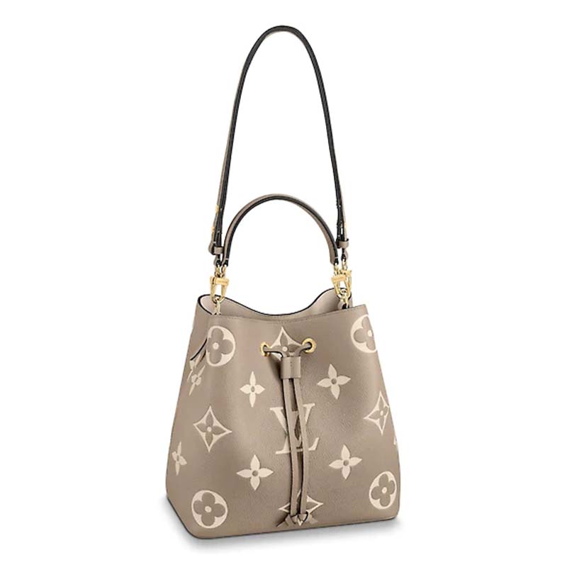 Louis Vuitton LV Women NéoNoé MM Bucket Bag Embossed Grained Cowhide Leather