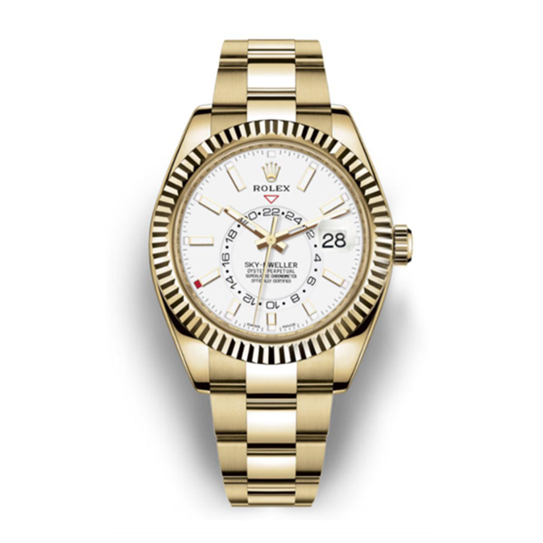Rolex Sky Dweller White Index 42mm