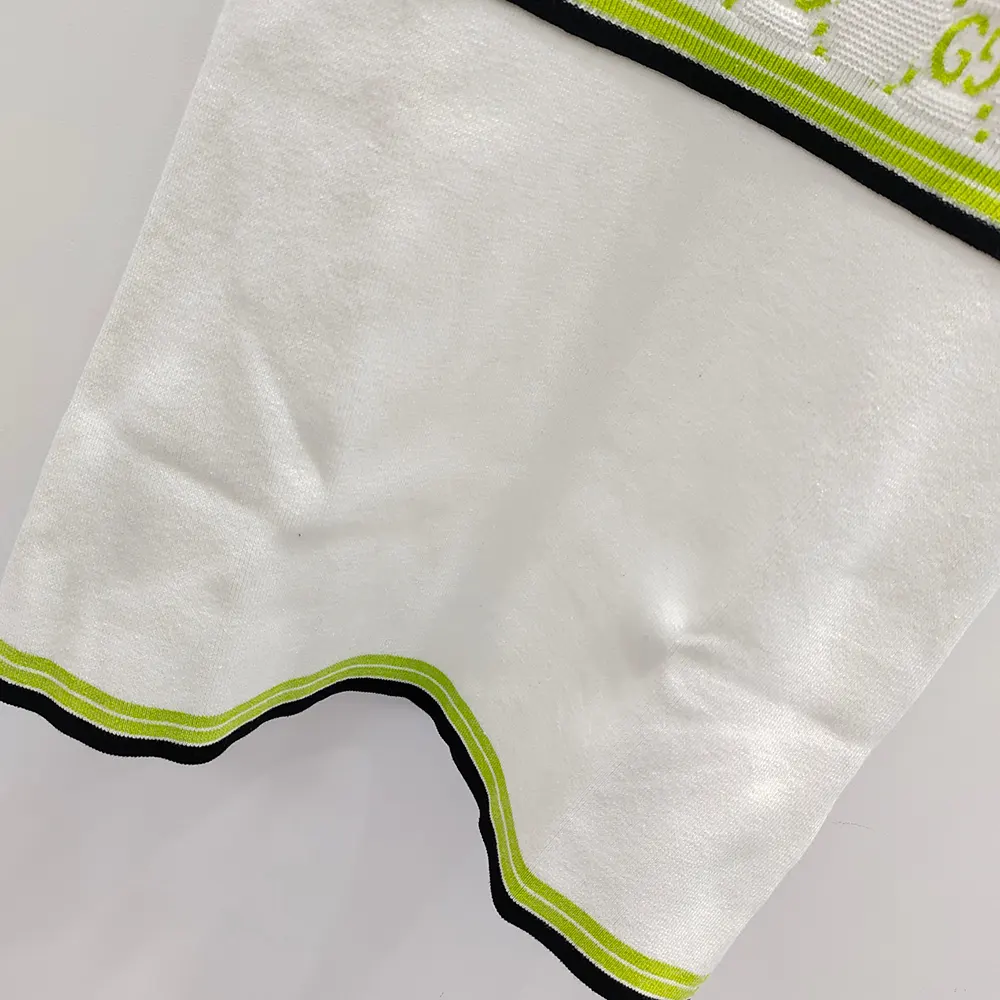 Gucci Women Cotton Polo Dress with GG Intarsia 788764XKD1R9172