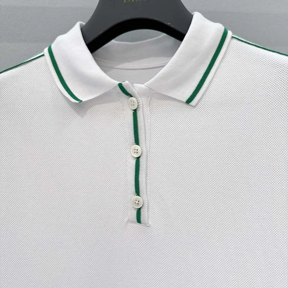 Dior Women Vibe Short Pleated Dress White Cotton Jersey 543R01A4234