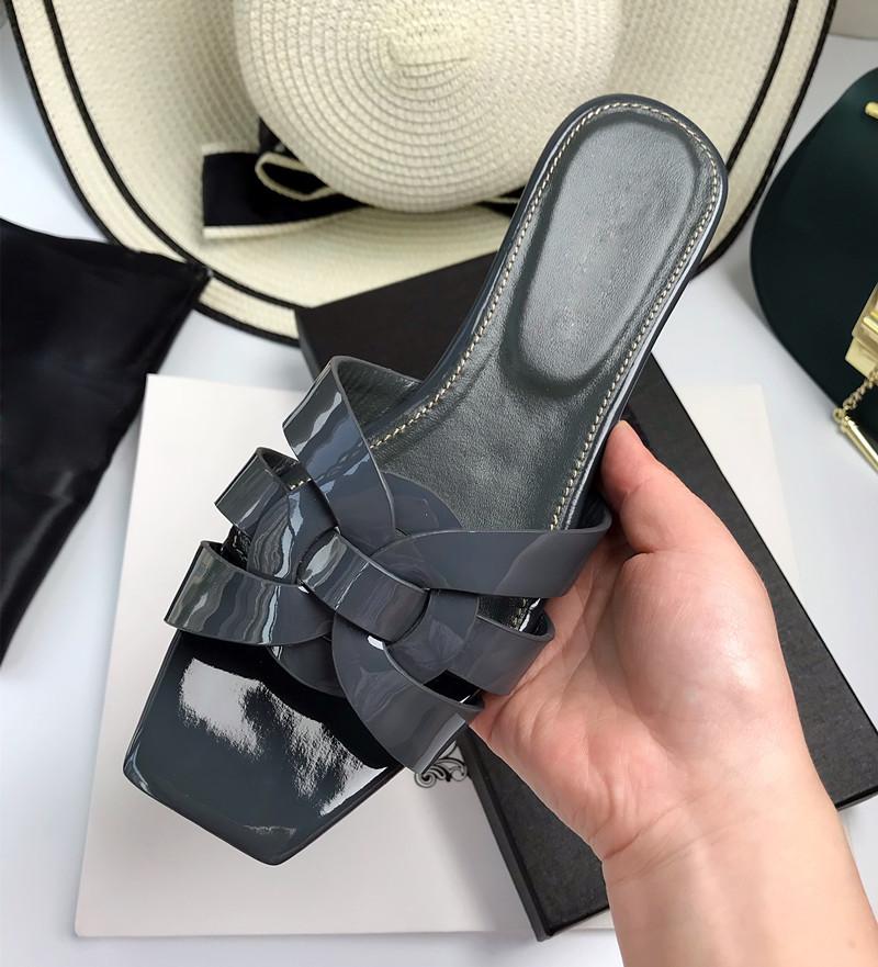 Y Leather Shoes Woven All-match Flat Heel Women's Shoes 1024041119