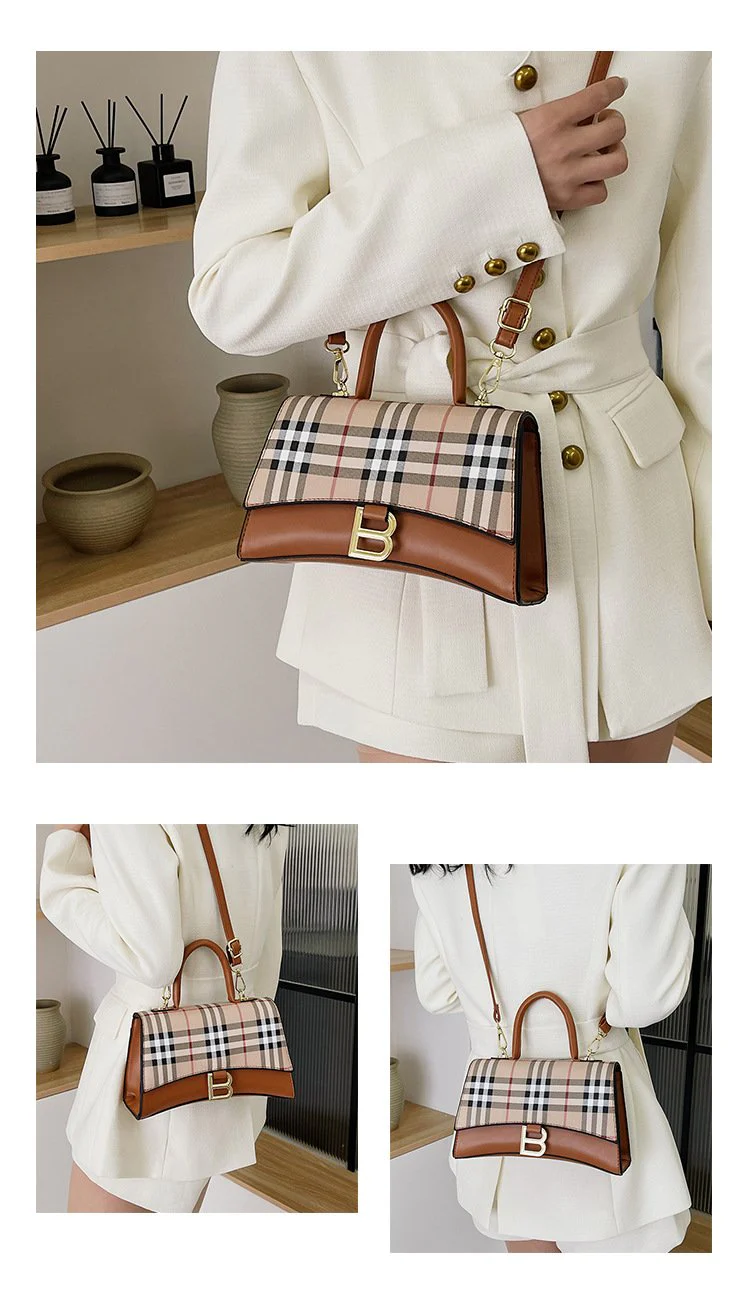 Retro Small Square Bag New High-end Sense Shoulder Bag 1024041615
