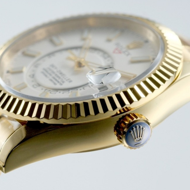 Rolex Sky Dweller White Index 42mm