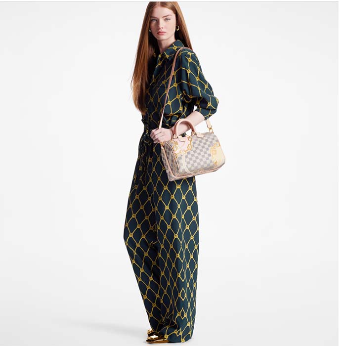 Louis Vuitton Women LV Speedy Bandoulière 25 New Spring Collection Nautical