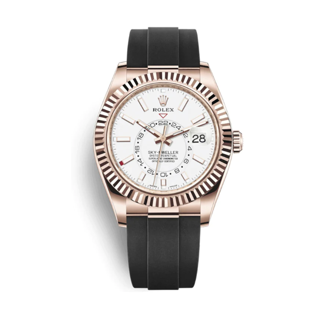 Rolex Sky-Dweller Oyster Flex White Dial 42mm