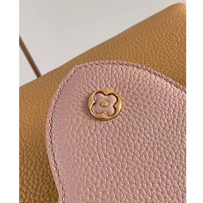 Louis Vuitton LV Women Capucines MM Handbag Beige Brown Taurillon Leather