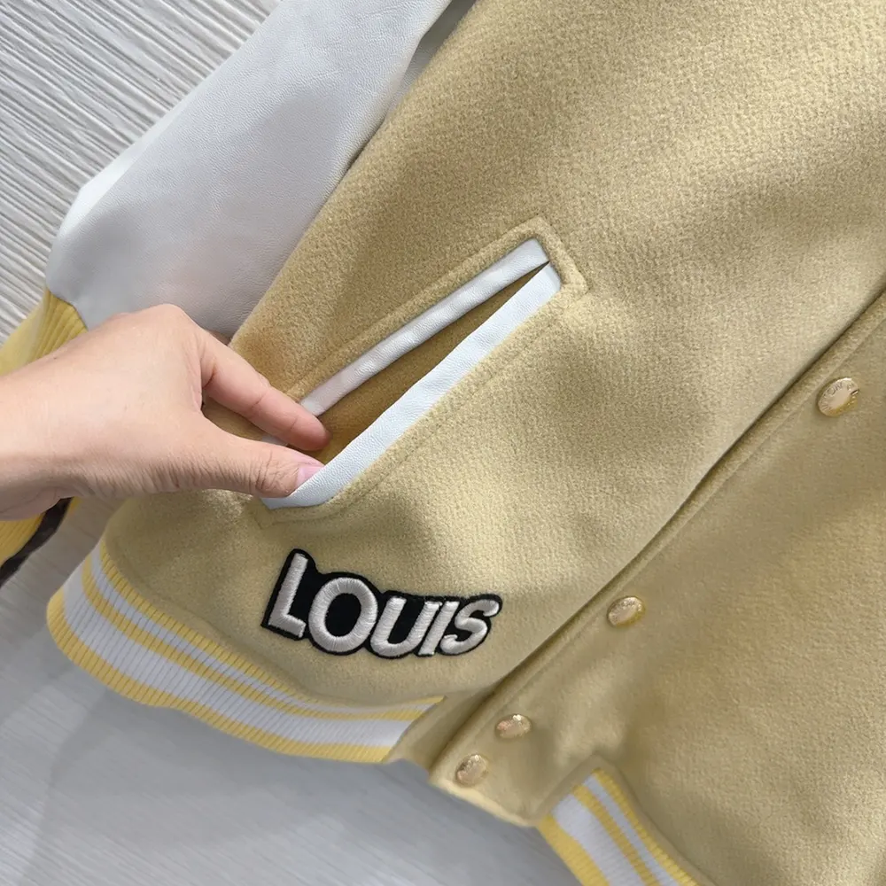 Louis Vuitton Women Signature Patch Varsity Jacket 1AFZTQ