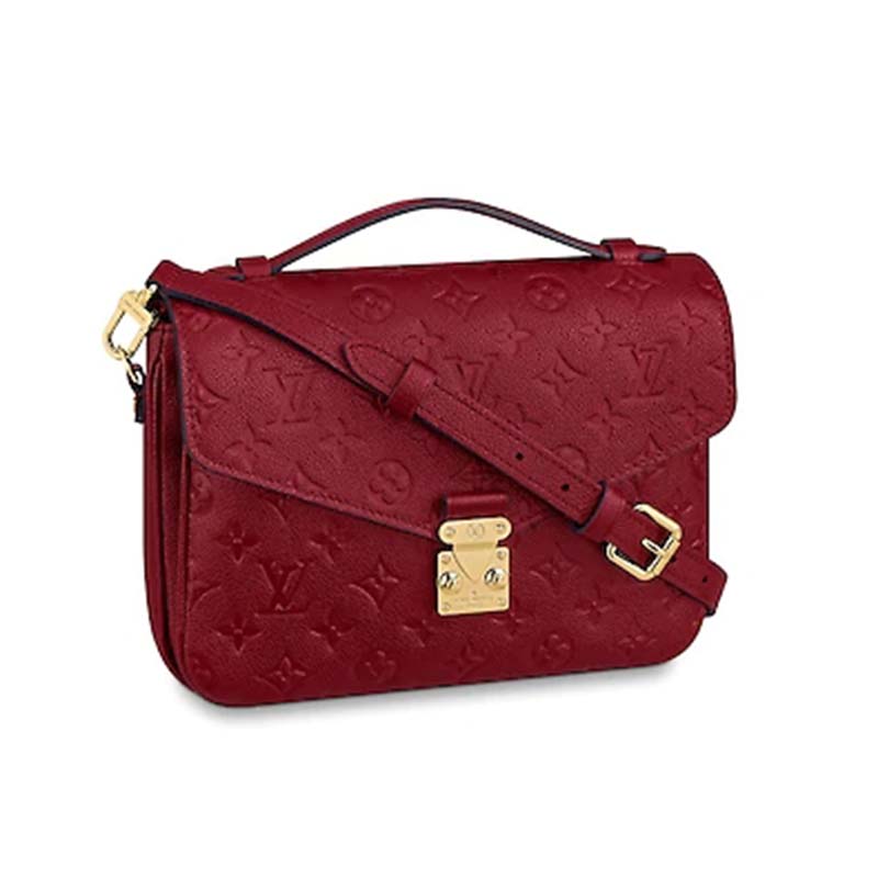 Louis Vuitton LV Women Pochette Métis Handbag in Monogram Empreinte Leather