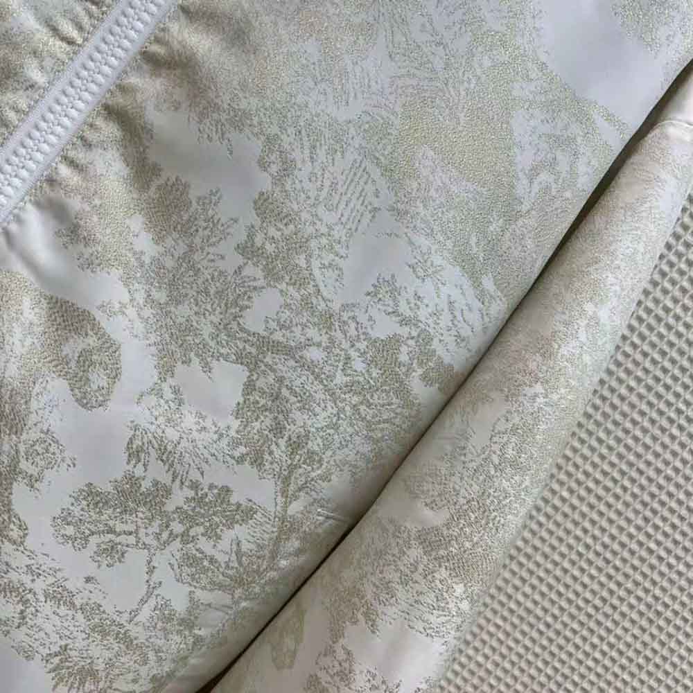 Dior Women D-Way Windbreaker Gold-Tone Technical Taffeta Jacquard