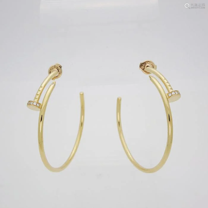 CARTIER JUSTE UN CLOU EARRINGS