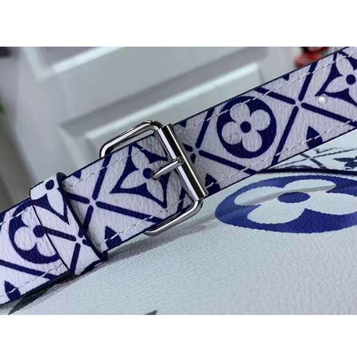 Louis Vuitton LV Unisex Keepall Bandoulière 45 Monogram Coated Canvas Textile Lining