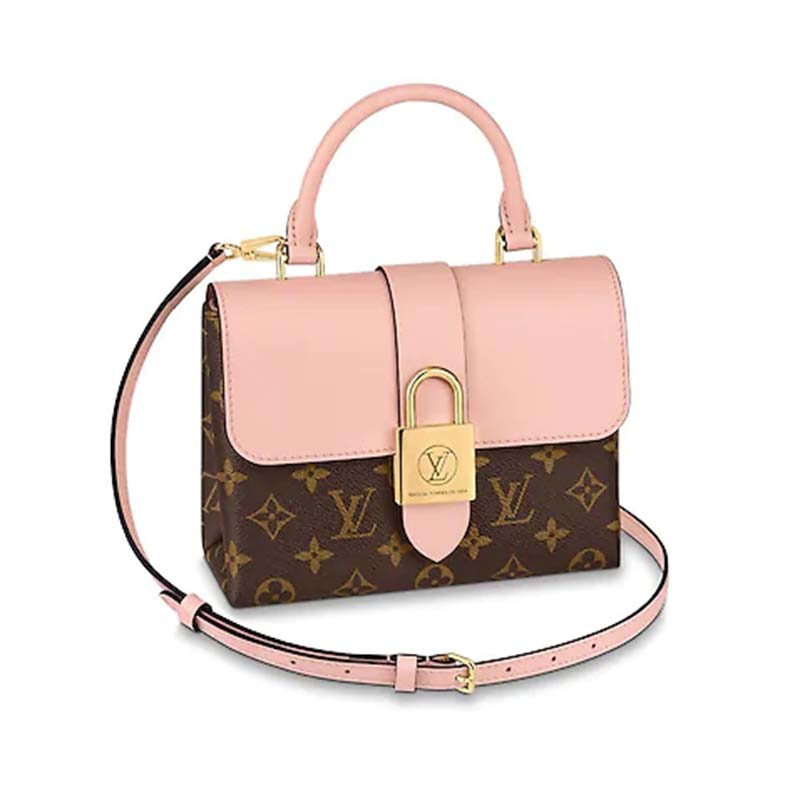 Louis Vuitton LV Women Locky BB Bag in Monogram Coated Canvas and Epi Leather