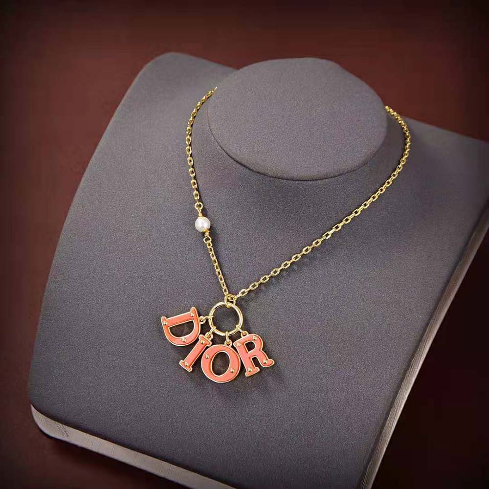 Dior Women Dio(r)evolution Necklace Gold-Finish Metal