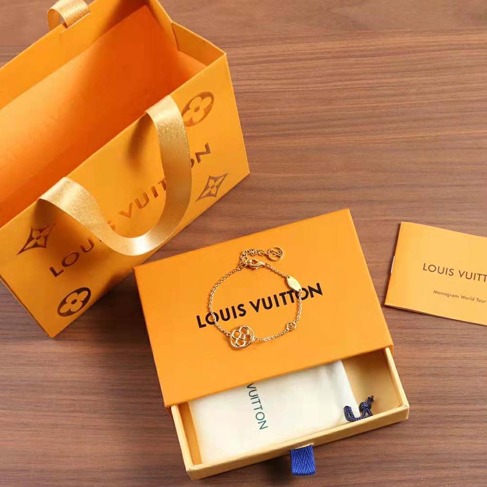 Louis Vuitton Women LV Twiggy Bracelet-Gold