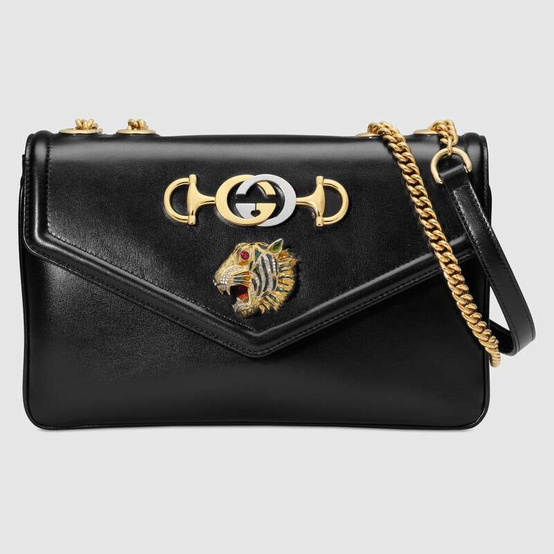 Gucci GG Women Rajah Medium Shoulder Bag