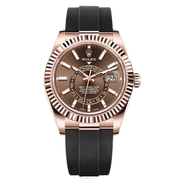 Rolex Sky-Dweller Oyster Everose gold 42mm