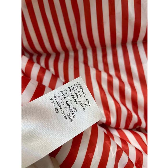 Louis Vuitton Women LV SKI LV Stripes Puffer Jacket Monogram Jacquard Polyamide White