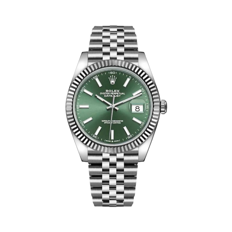 Rolex Datejust Green Dial Jubilee Bracelet 41mm