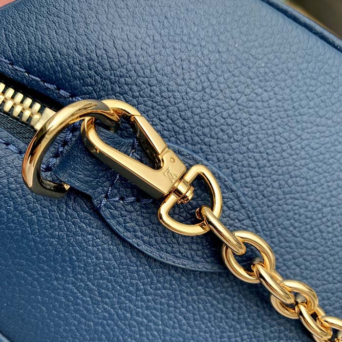 Louis Vuitton LV Women Seedy Bandoulière 20 Dégradé Blue Embossed Supple Cowhide Leather