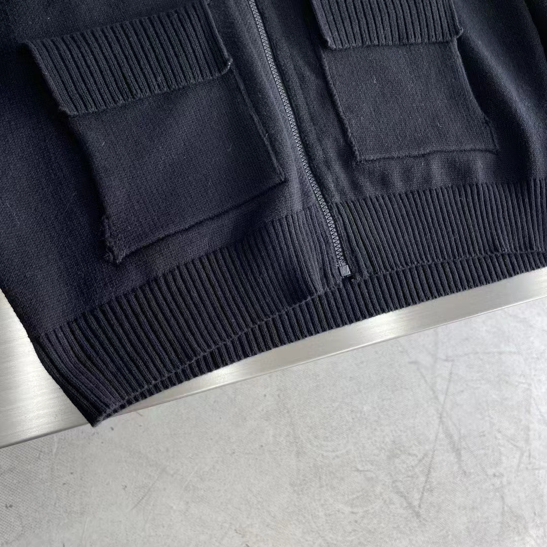 Louis Vuitton Women LV SKI Wool Blouson With Shearling Collar Regular Fit LV Ice Black