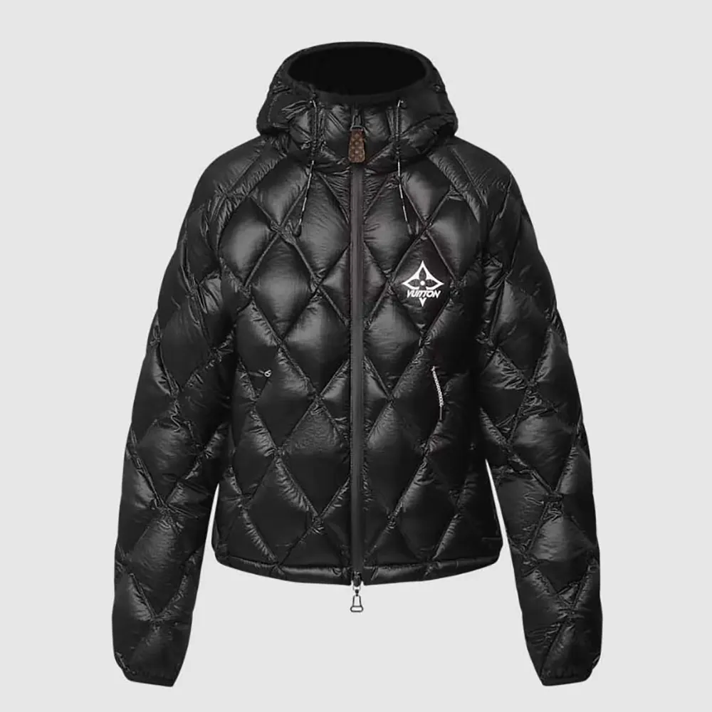 Louis Vuitton Men Diamond Ripstop Puffer Jacket 1AGAQC