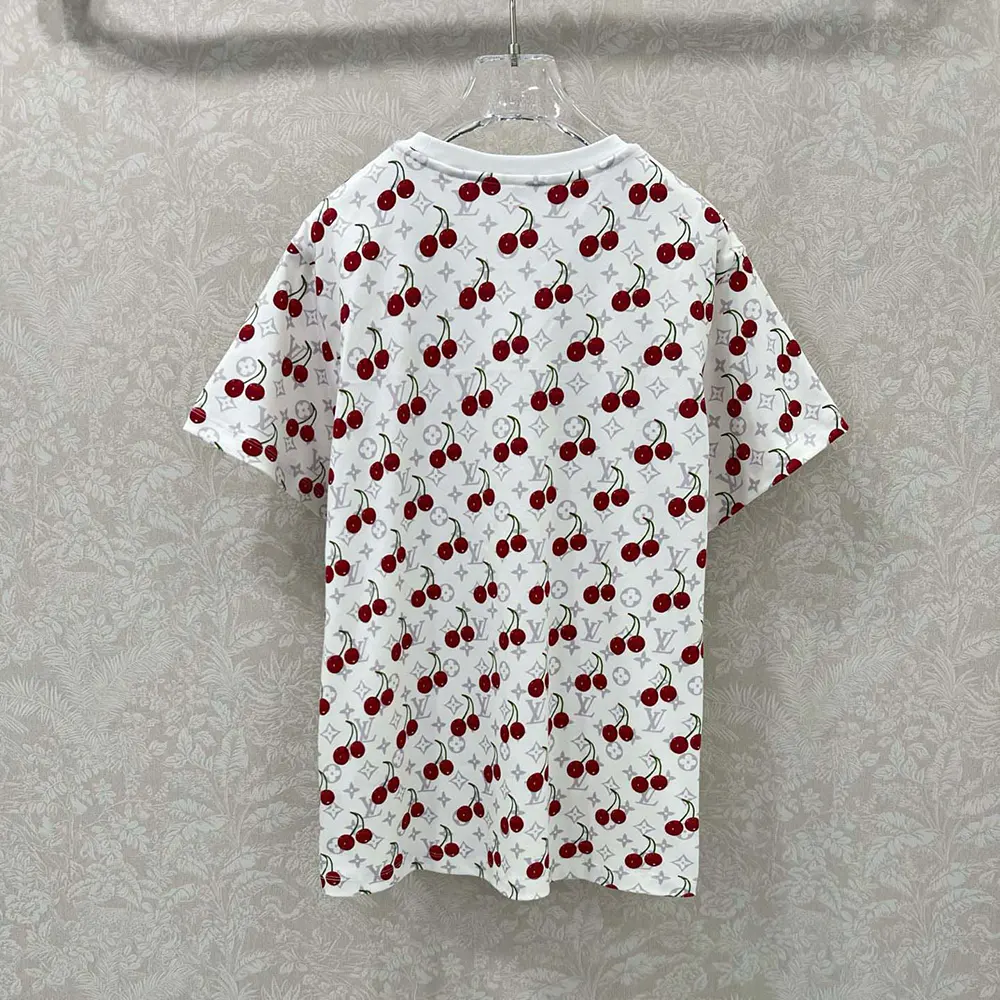 Louis Vuitton Women LV x TM Cherry T-Shirt 1AHJJ8