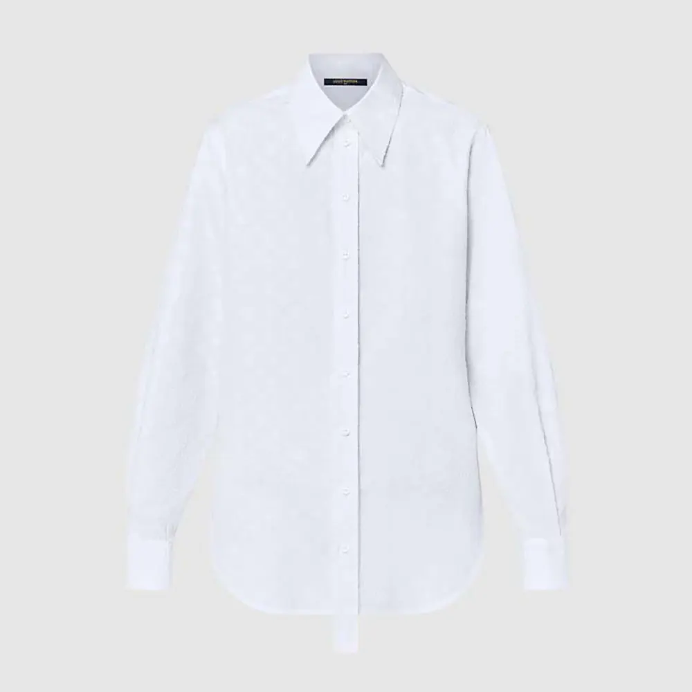 Louis Vuitton Women Monogram Fil Coupé Shirt 1AFLAG
