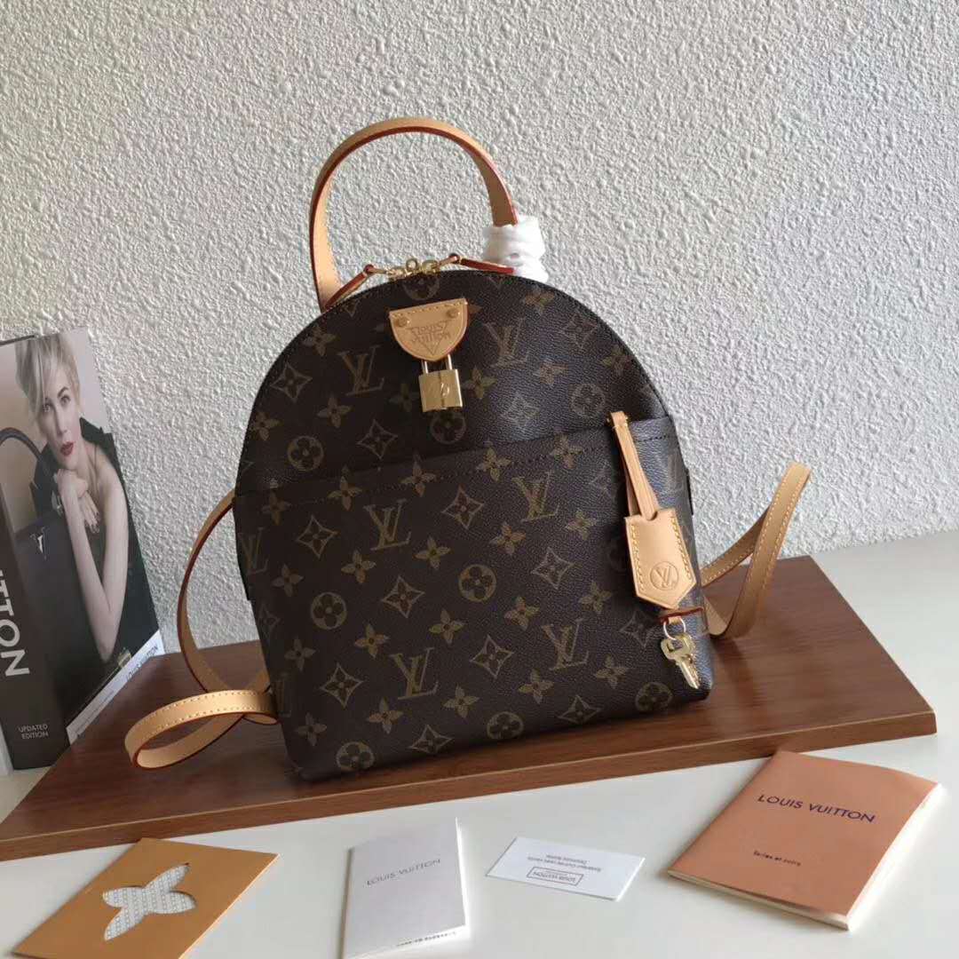 Louis Vuitton LV Unisex LV Moon Backpack in Monogram Canvas-Brown