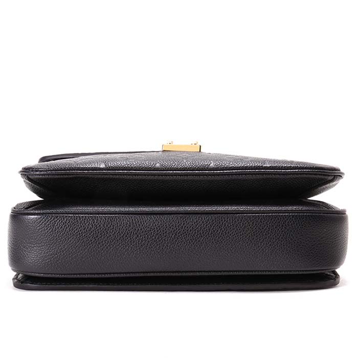 Louis Vuitton LV Women Pochette Métis Bag Black Monogram Grained Cowhide Leather