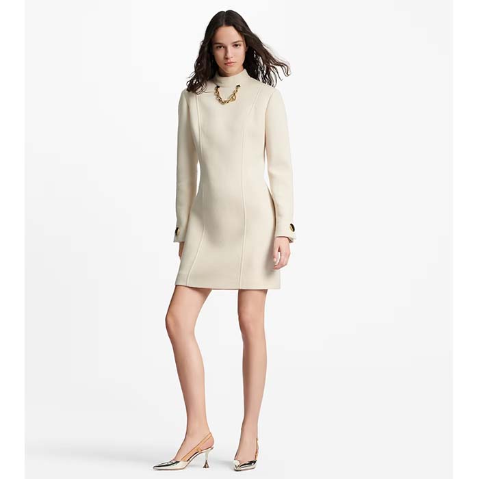 Louis Vuitton LV Women Blossom Slingback Pump Light Gold Metallic Calf Leather Cowhide