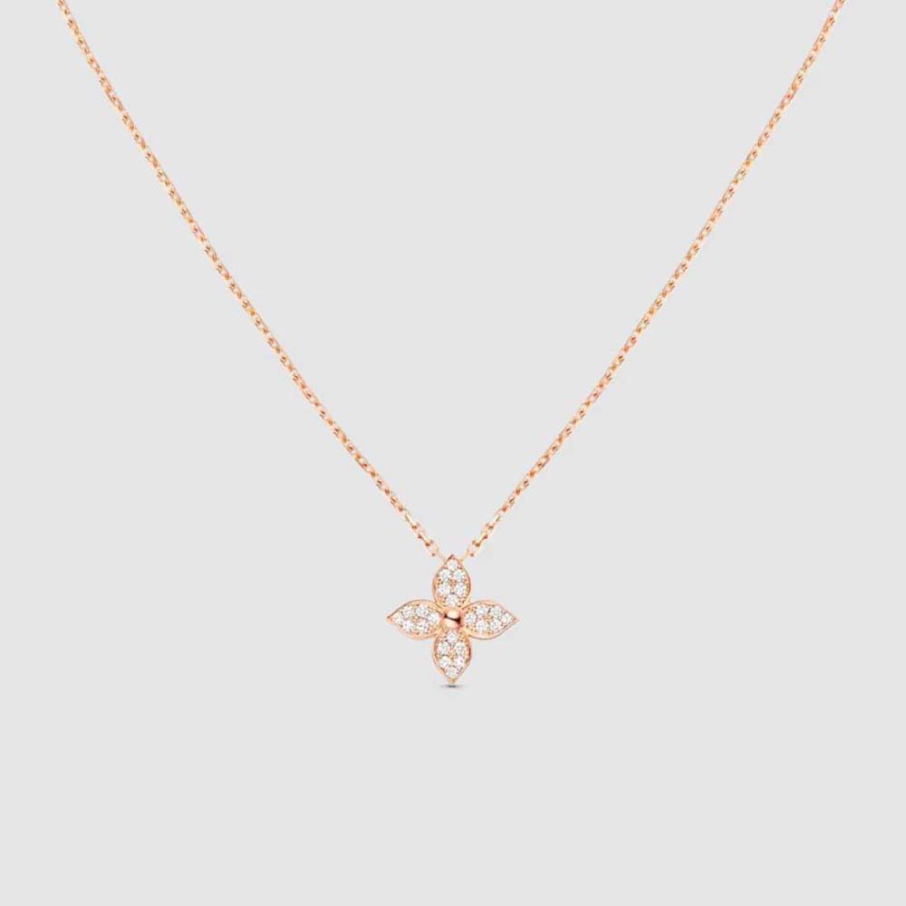 Louis Vuitton Women Idylle Blossom Pendant Pink Gold and Diamonds