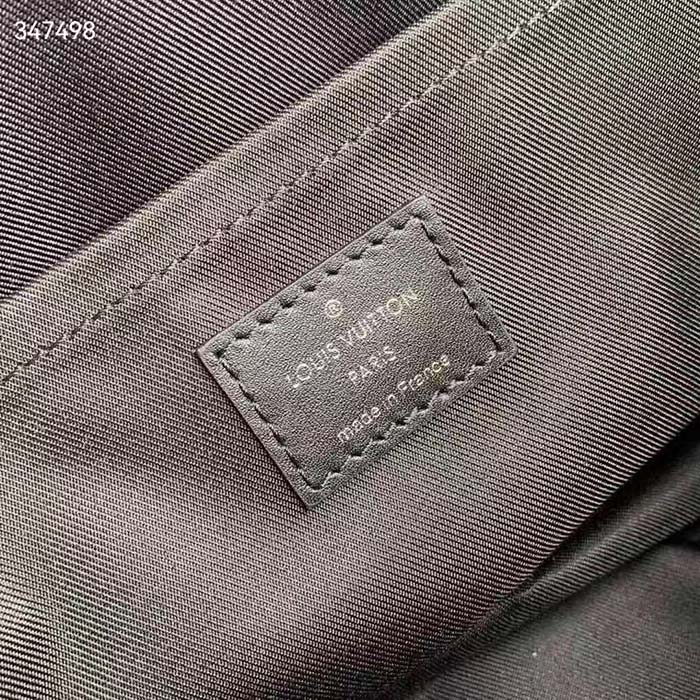 Louis Vuitton LV Unisex Keepall Bandoulière 25 Monogram Eclipse Reverse Coated Canvas