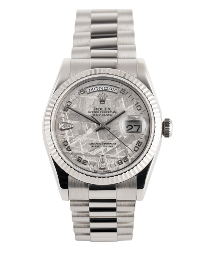 Rolex Day-Date Meteorite 118239 - White Gold President
