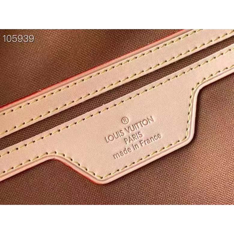 Louis Vuitton LV Unisex Carryall Coated Canvas VVN Shiny Golden Brass