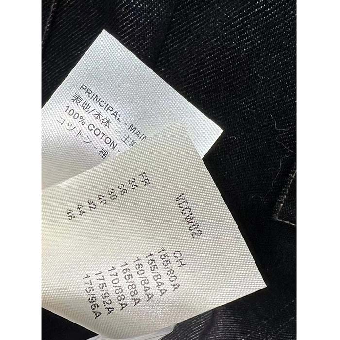 Louis Vuitton Women LV Eyelet Belt Denim Dress Dark Blue 1AFGA5